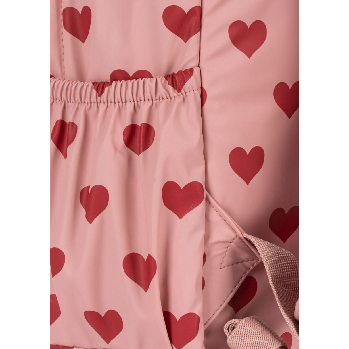 Konges Sløjd Amour Pink Rainy Kids Backpack Midi