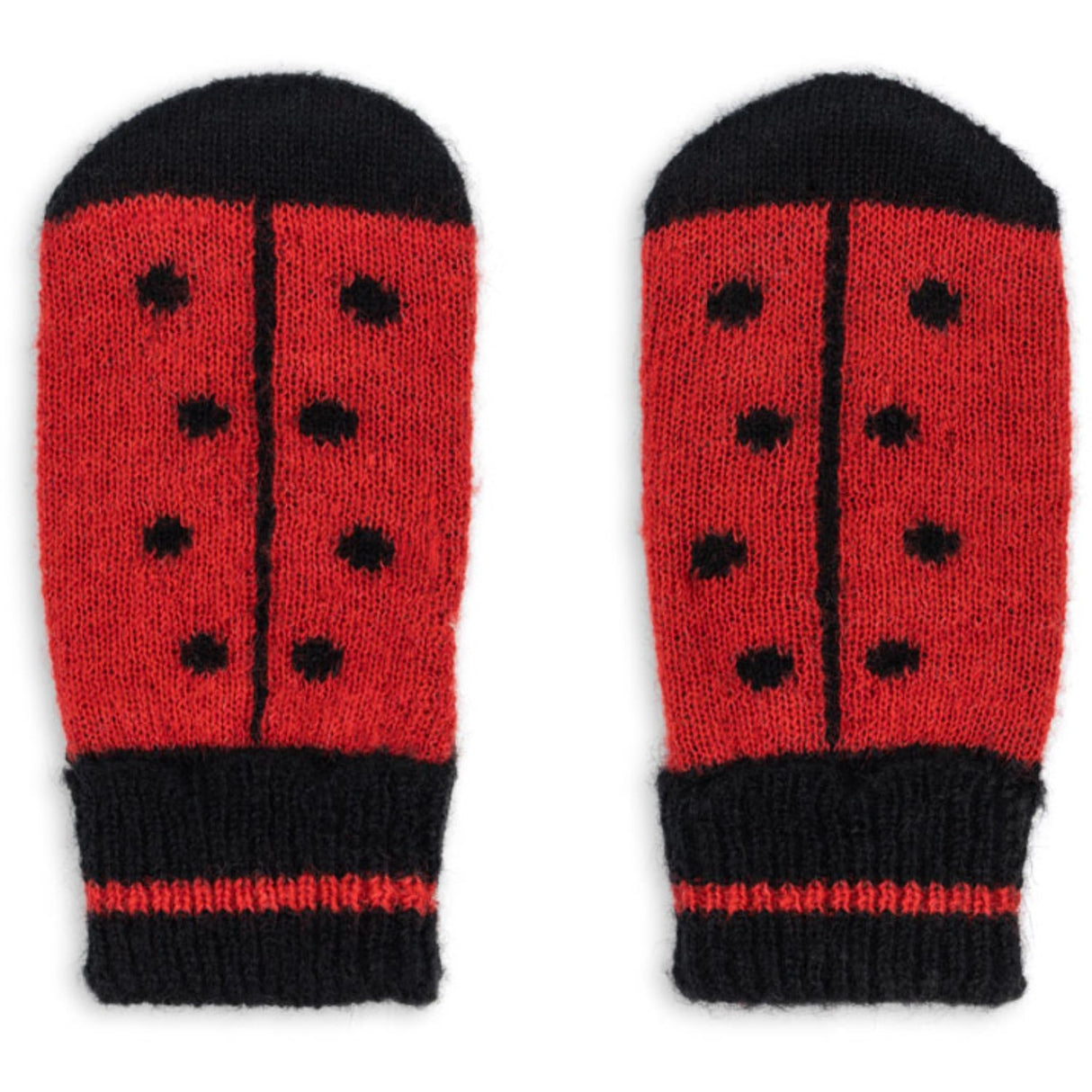 Konges Sløjd Barbados Cherry Ladybug Mittens