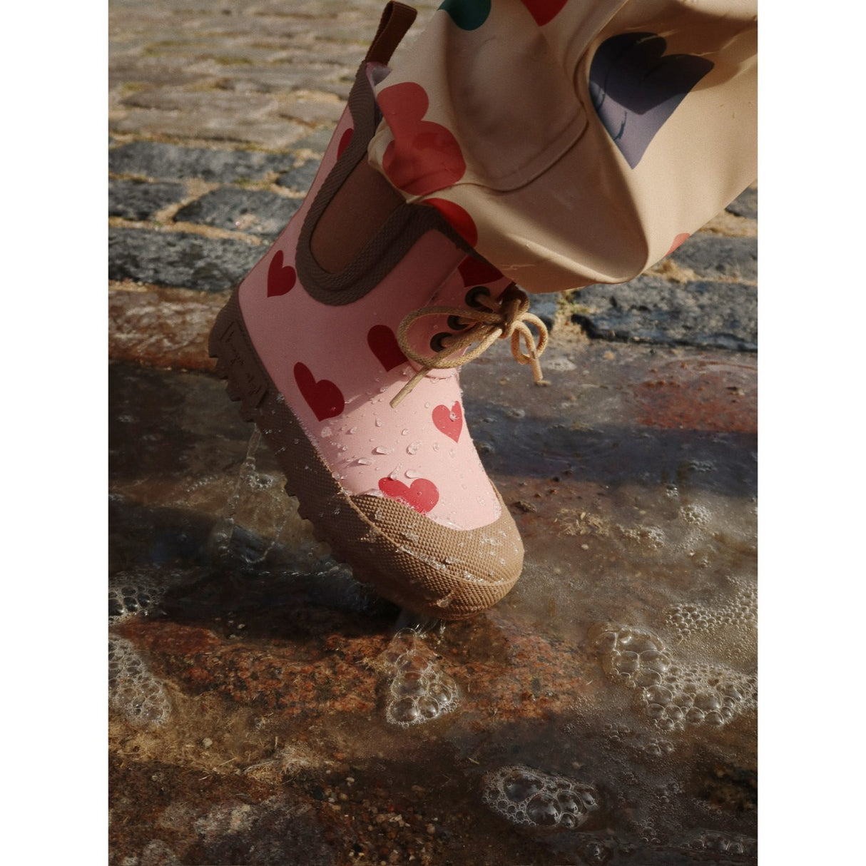 Konges Sløjd Amour Pink Thermo Boots Print