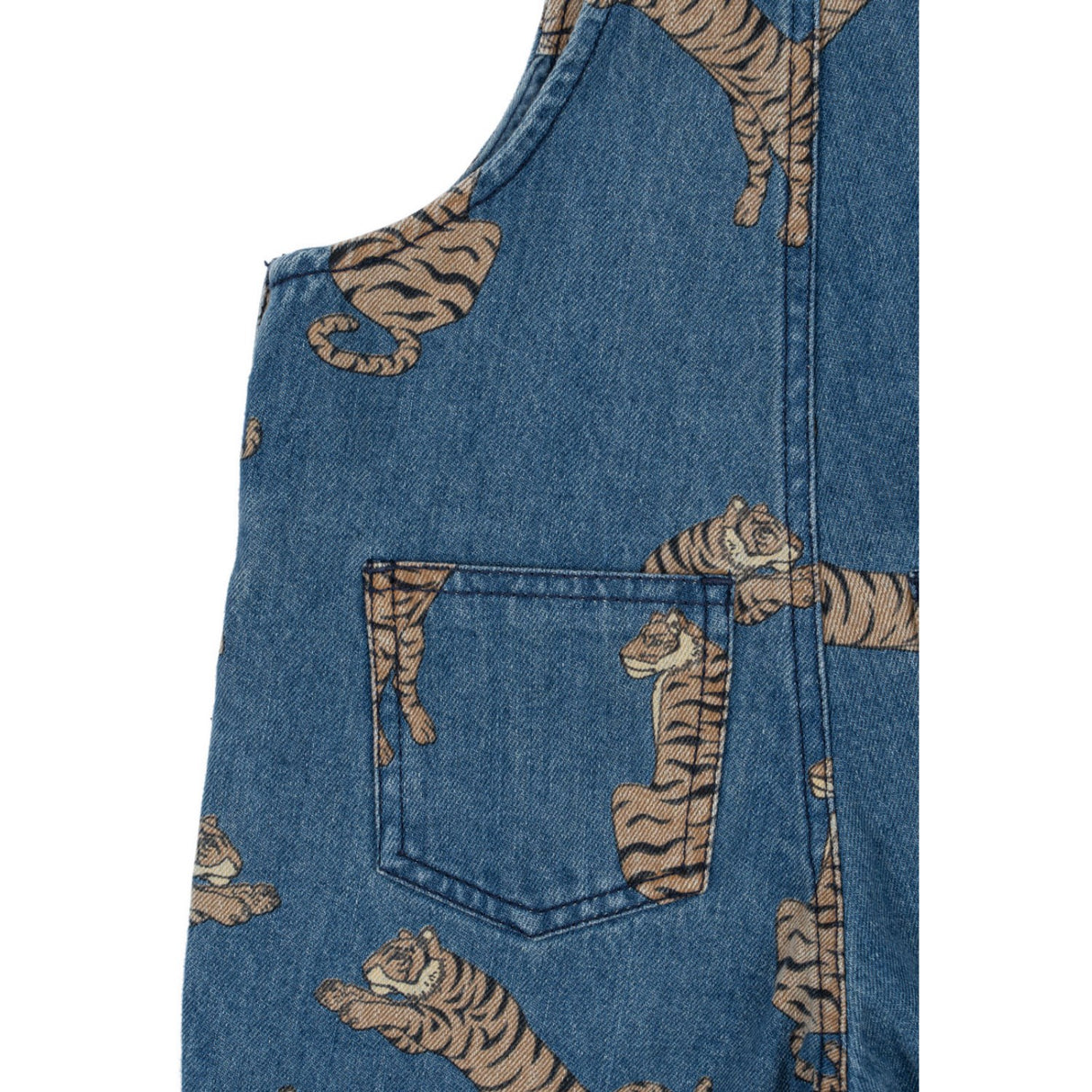 Konges Sløjd Tiger Magot Overalls Denim GOTS