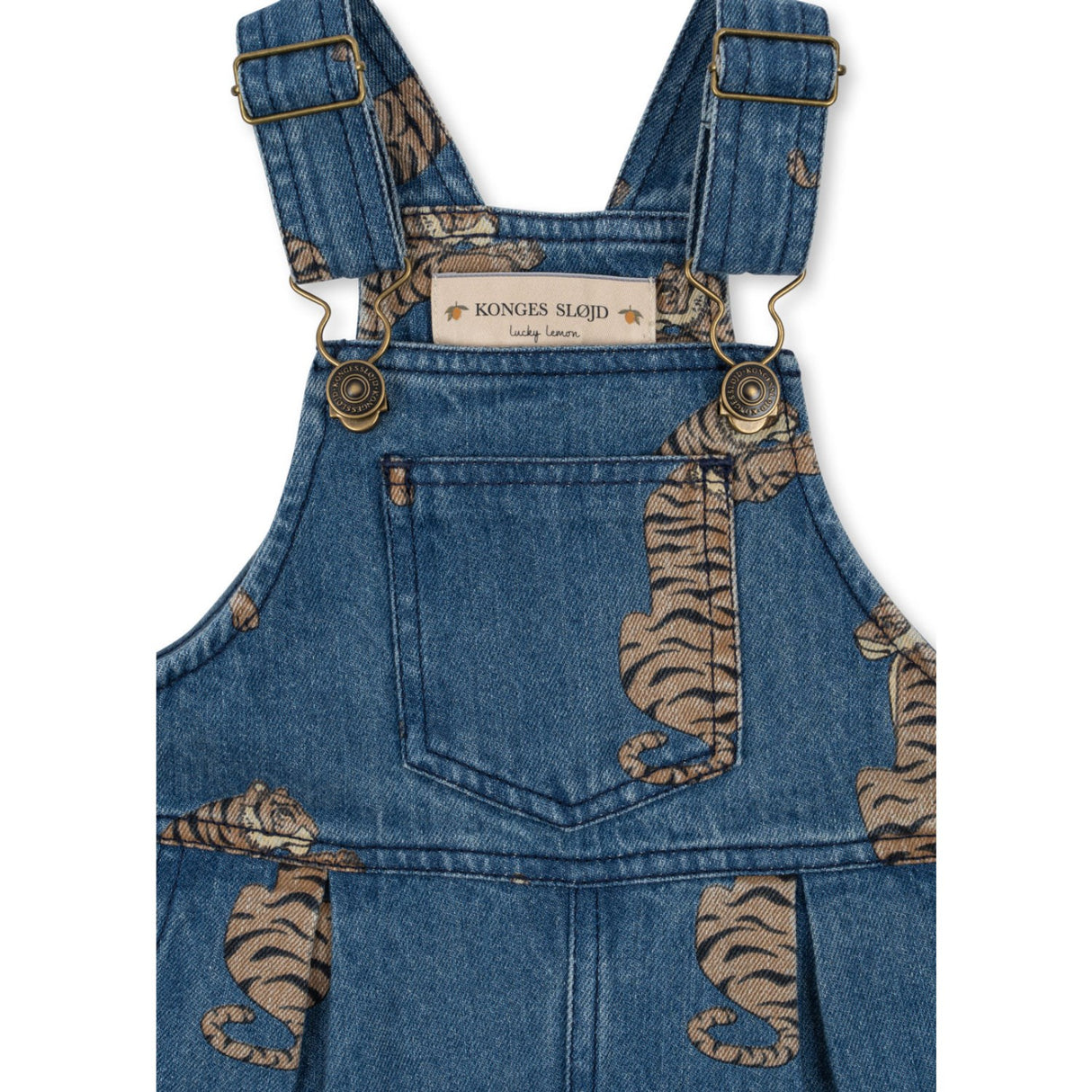 Konges Sløjd Tiger Magot Overalls Denim GOTS