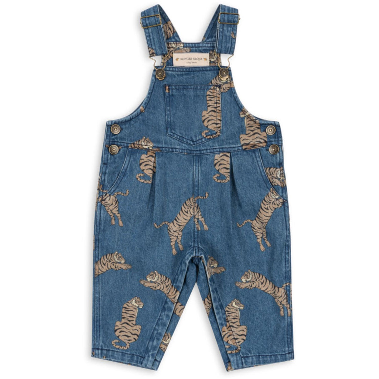 Konges Sløjd Tiger Magot Overalls Denim GOTS