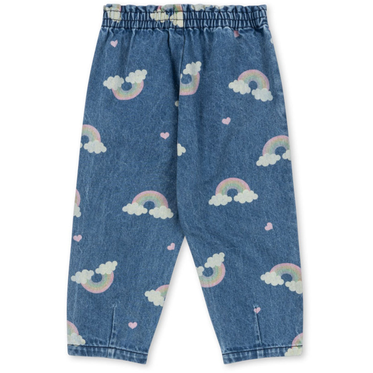 Konges Sløjd Rainbow Magot Frill Pants Denim GOTS