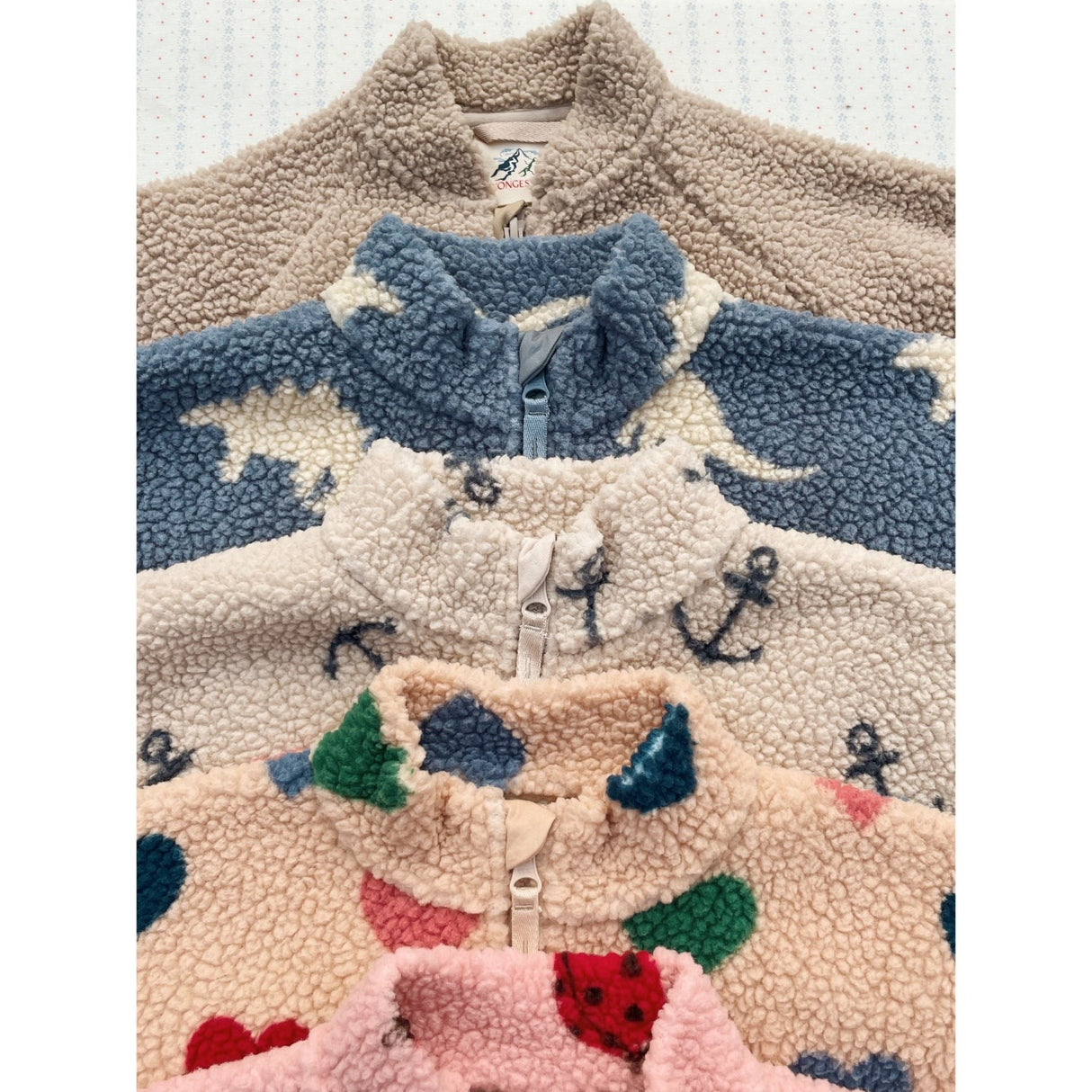 Konges Sløjd Ancher Jody Teddy Jacket Grs