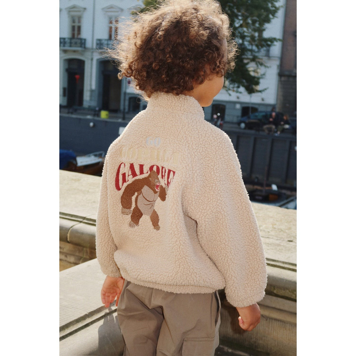 Konges Sløjd Oxford Tan Jazz Teddy Bomber Jacket Grs