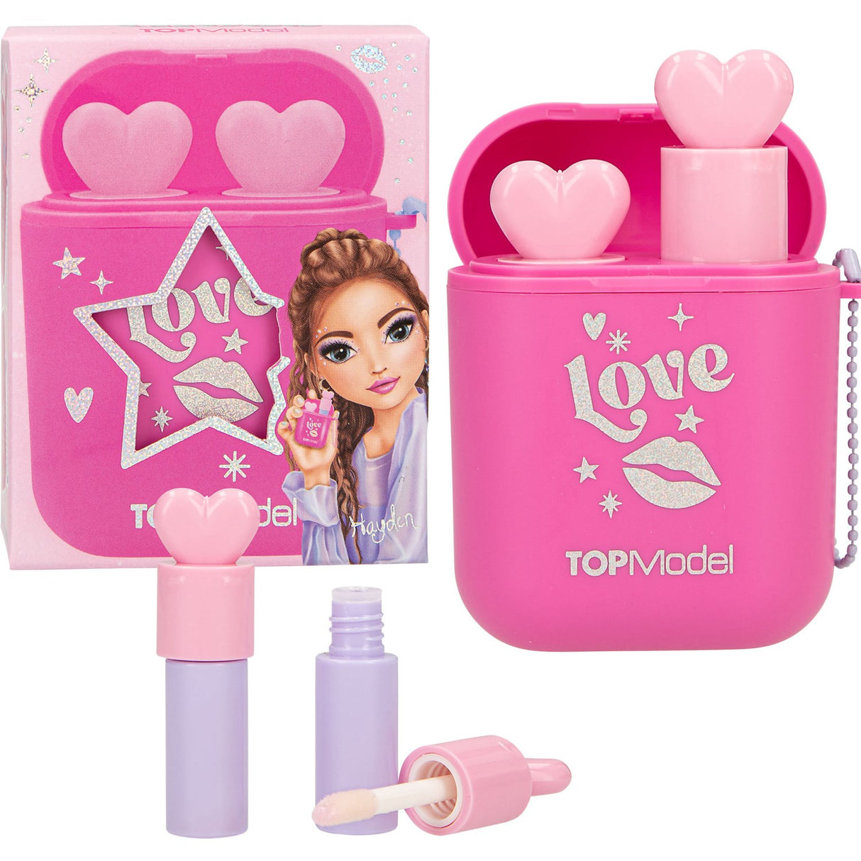 TOPModel Beauty And Me Lip Gloss Set Headphone Case