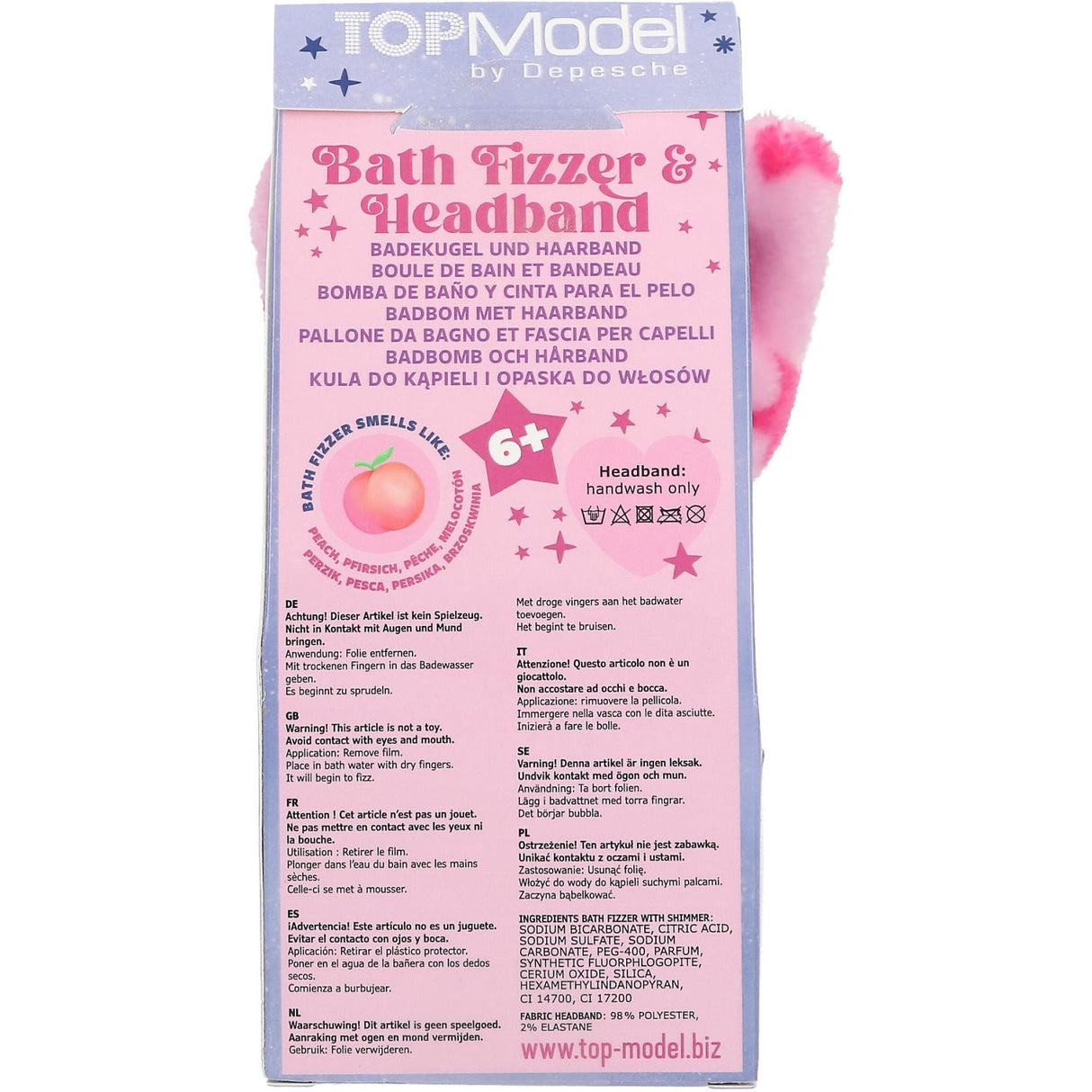 TOPModel Beauty And Me Bathfizzer And Headband