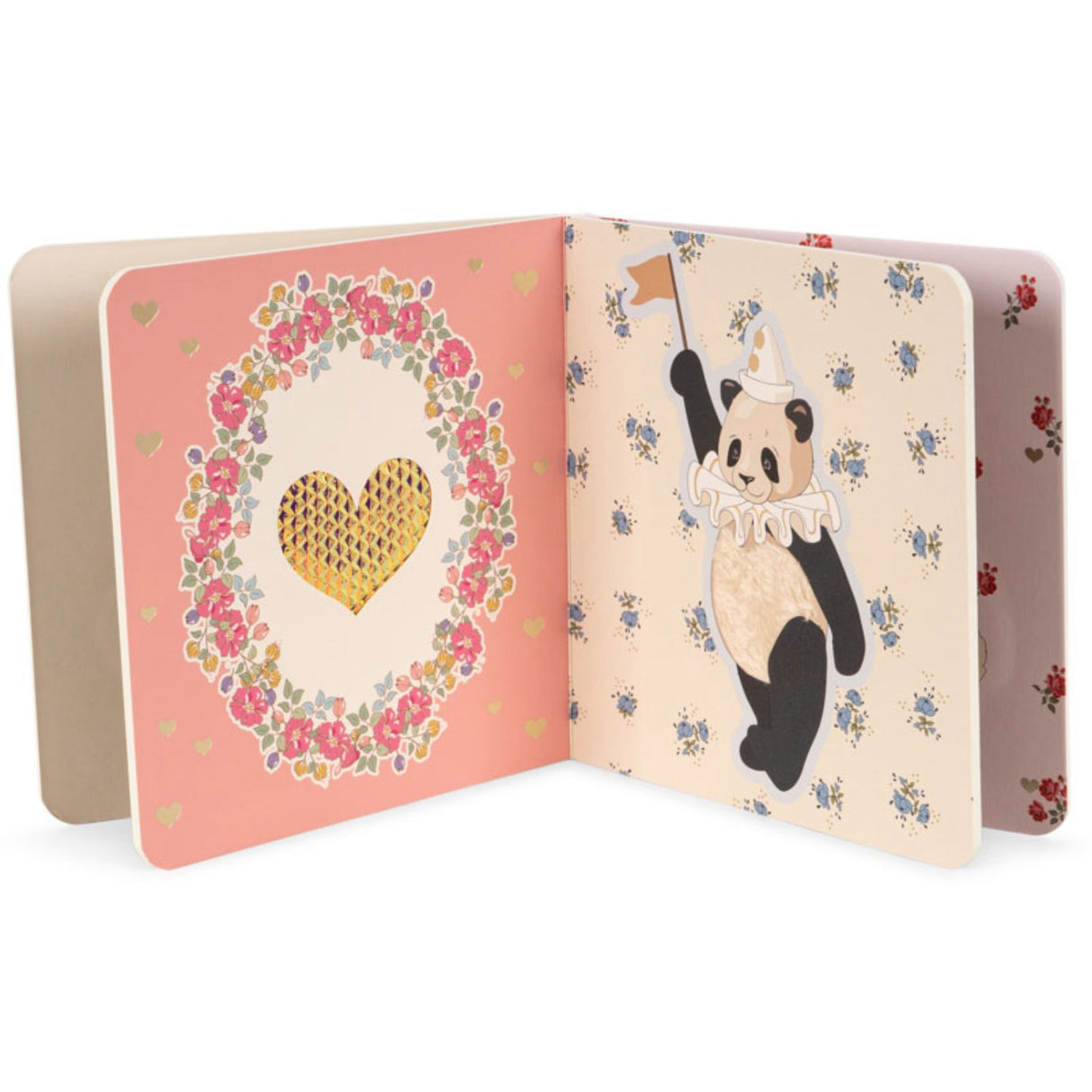 Konges Sløjd Bear Touch And Feel Book Fsc