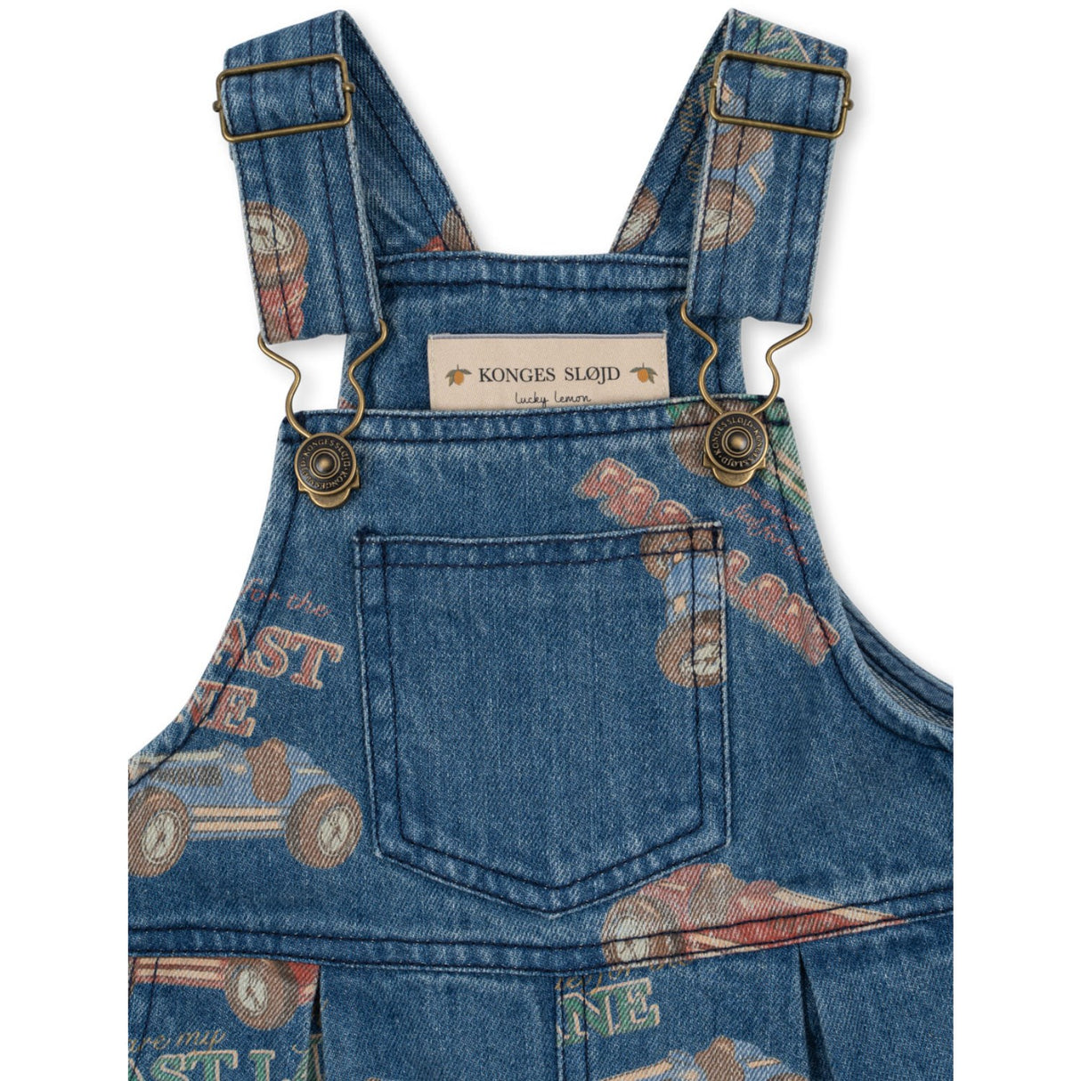 Konges Sløjd Fast Lane Magot Overalls Denim GOTS