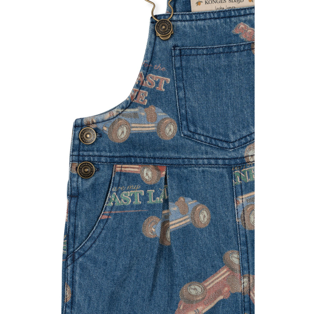 Konges Sløjd Fast Lane Magot Overalls Denim GOTS