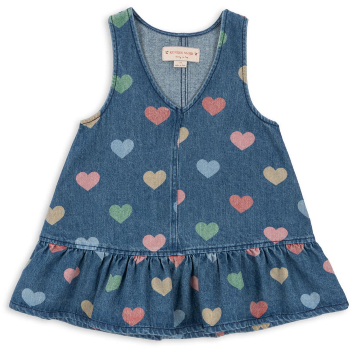 Konges Sløjd Bon Coeur Coloré Magot Dress Denim GOTS