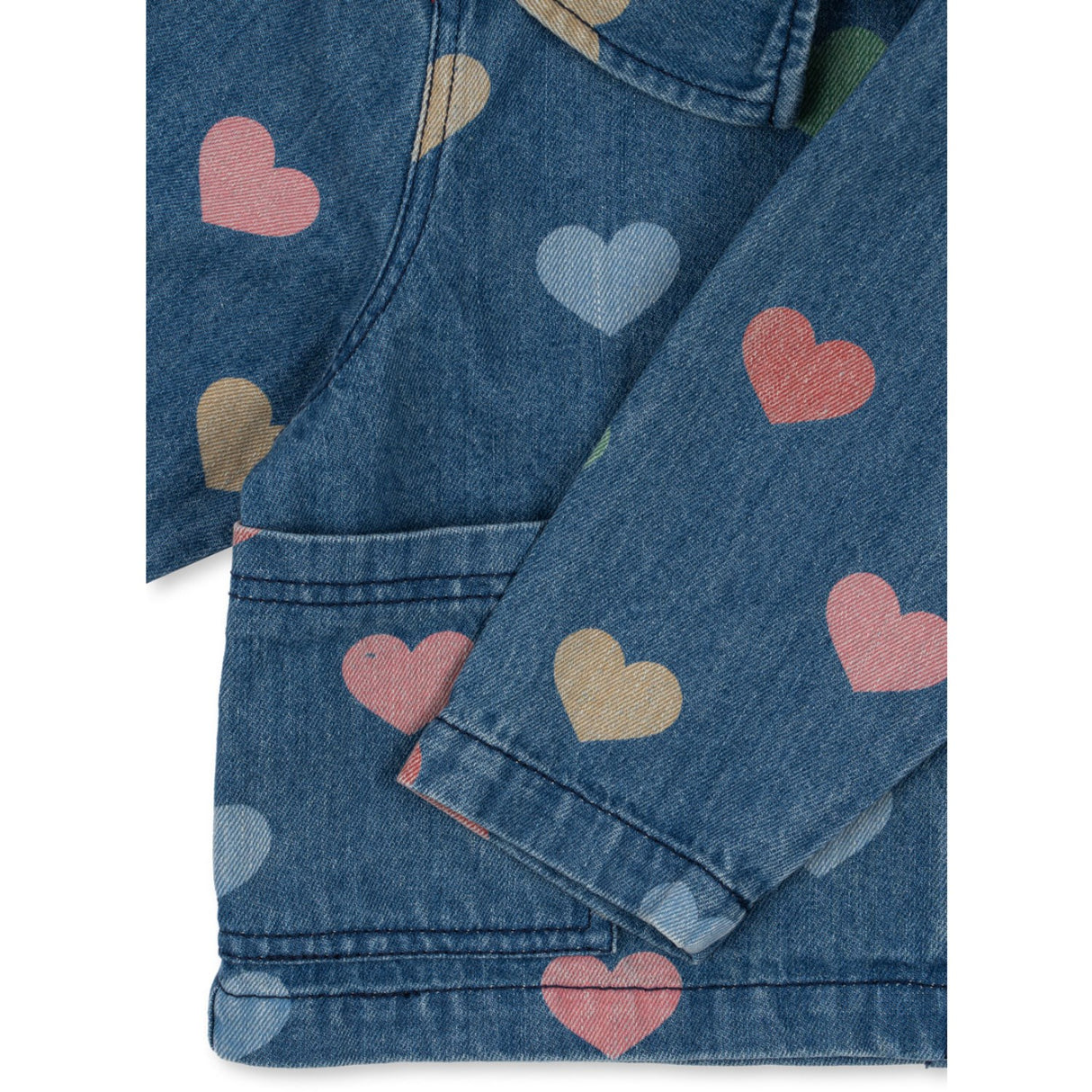 Konges Sløjd Bon Coeur Coloré Magot Denim Shirt GOTS