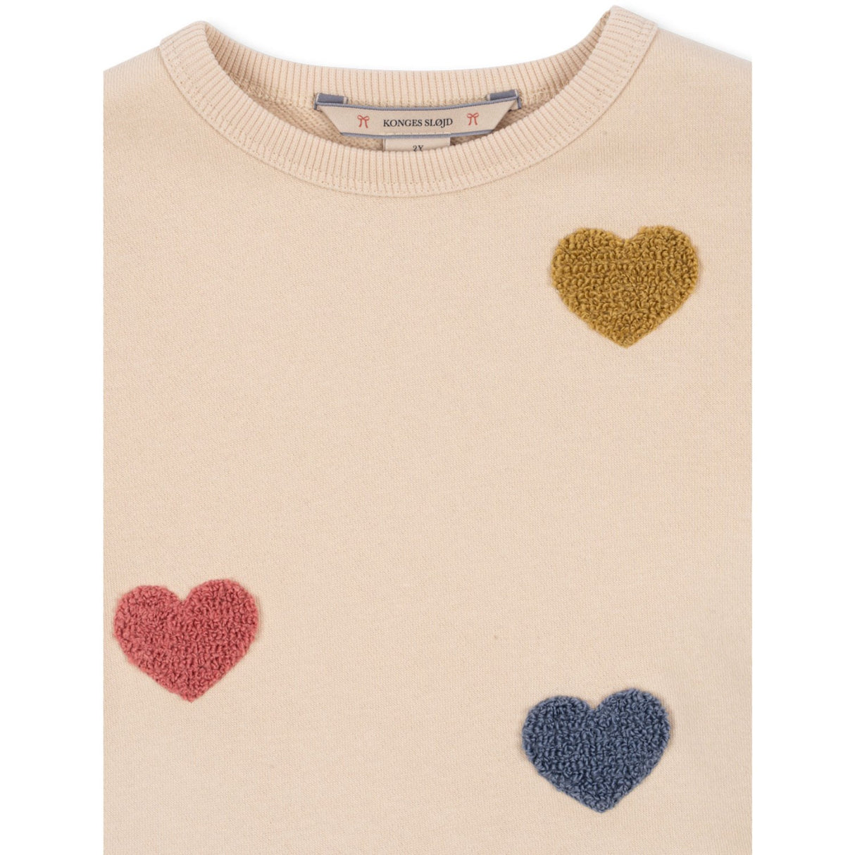 Konges Sløjd Multi Heart Lou Terry Sweat Dress Ocs