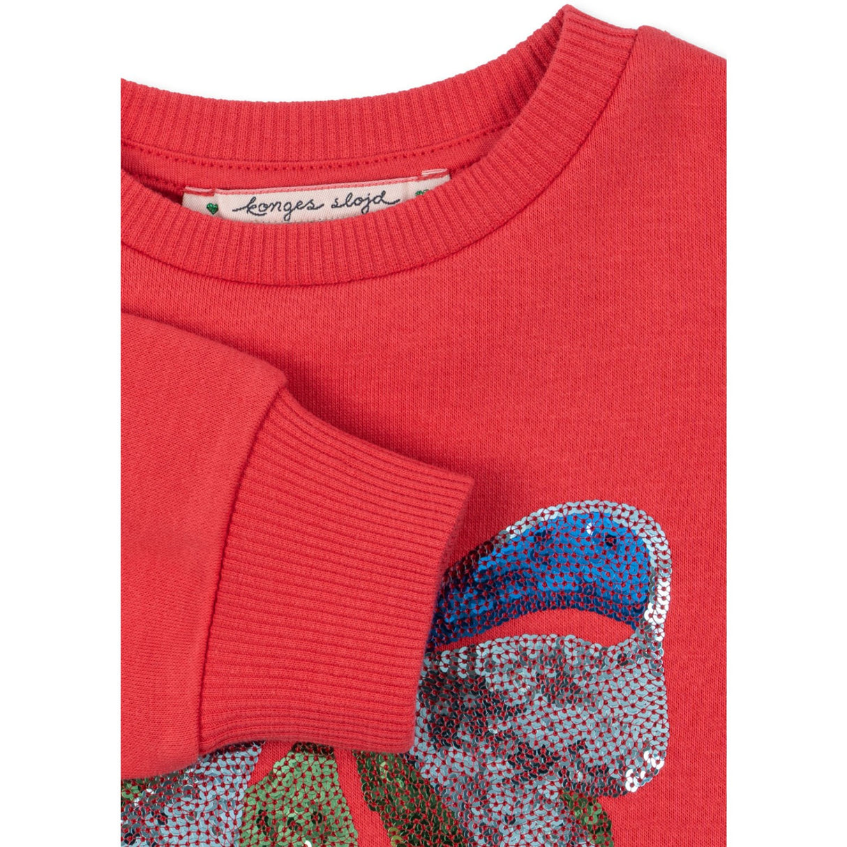 Konges Sløjd Winterberry Lou Sequin Sweat Shirt Ocs