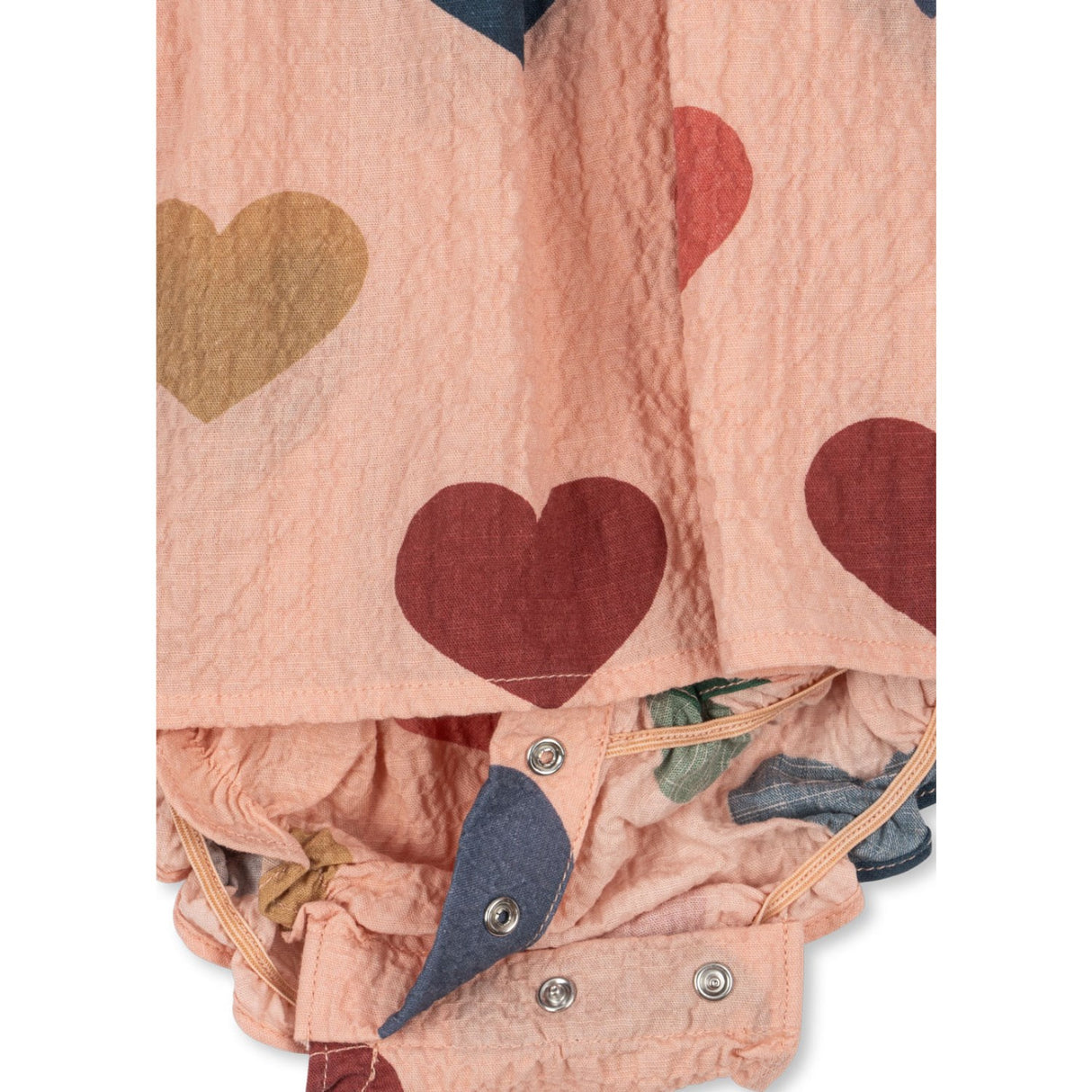 Konges Sløjd Coeur Rose Coloré Elin Romper GOTS