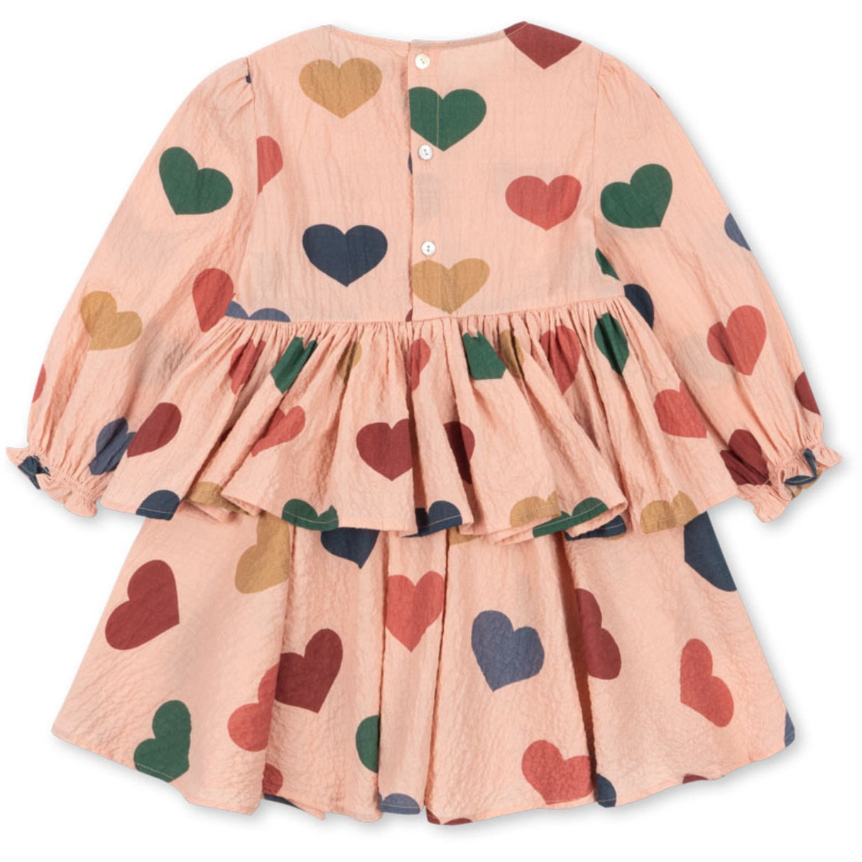 Konges Sløjd Coeur Rose Coloré Elin Dress GOTS