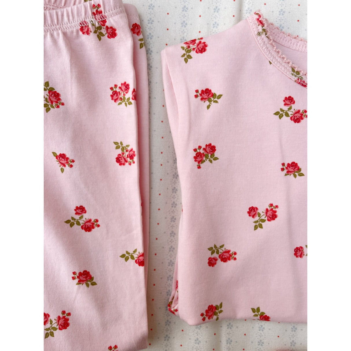 Konges Sløjd Rosa Pink Basic Pants GOTS