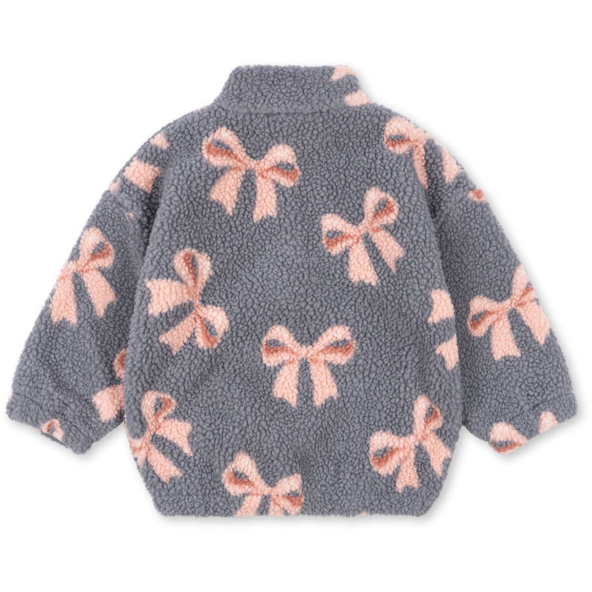 Konges Sløjd Bella Blue Bow Jody Teddy Jacket Grs