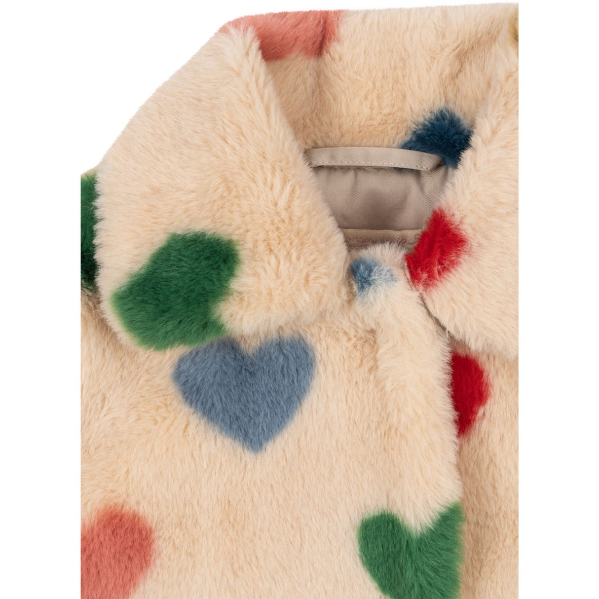 Konges Sløjd Bon Coeur Coloré Fuzzie Coat Grs