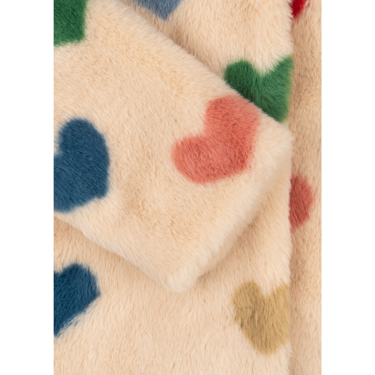 Konges Sløjd Bon Coeur Coloré Fuzzie Coat Grs