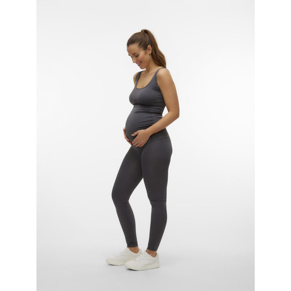 Mama;licious Asphalt Mlheal Tank Top Noos A.