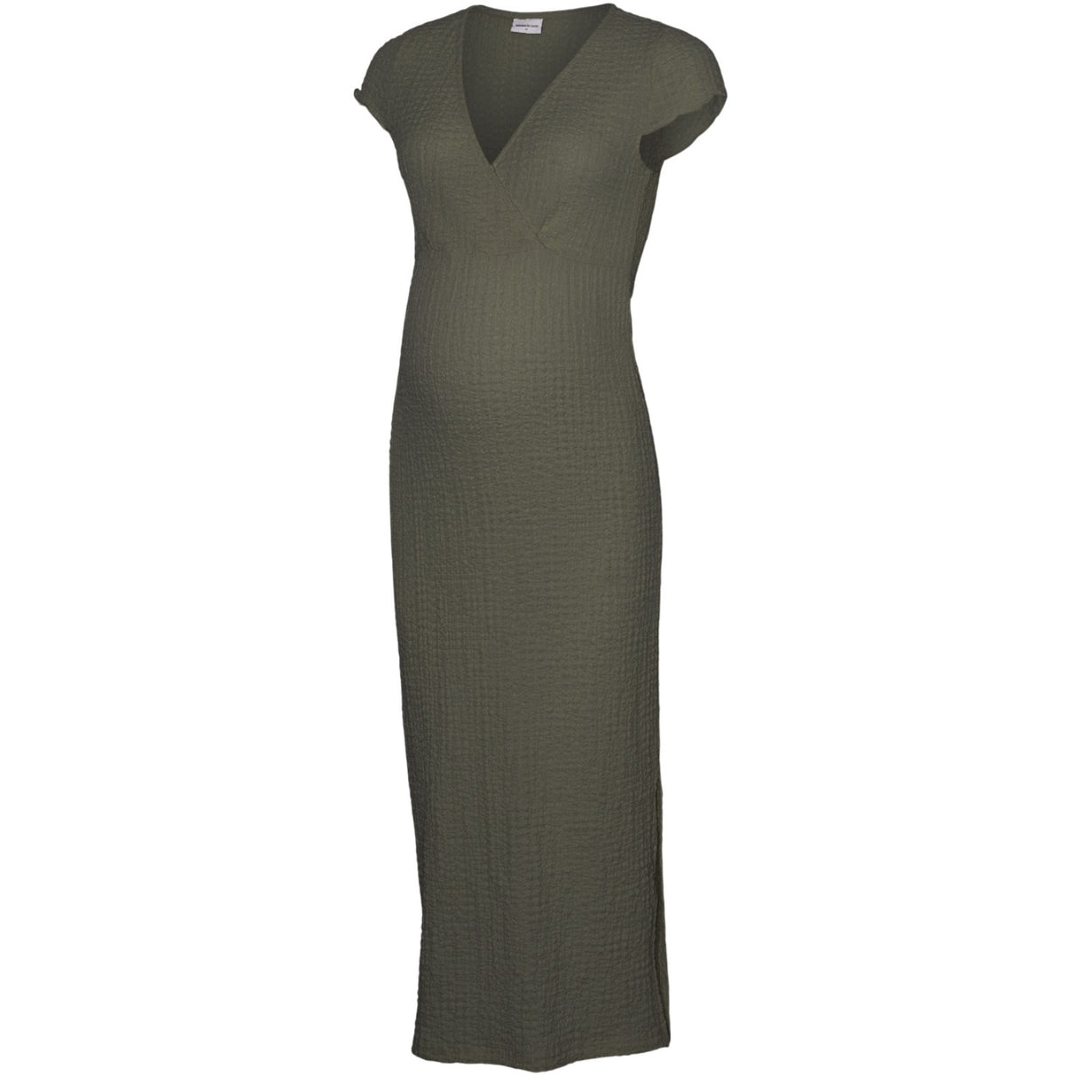 Mama;licious Kalamata Mldonna Cap Tess Jrs Midi Dress 2F Noos