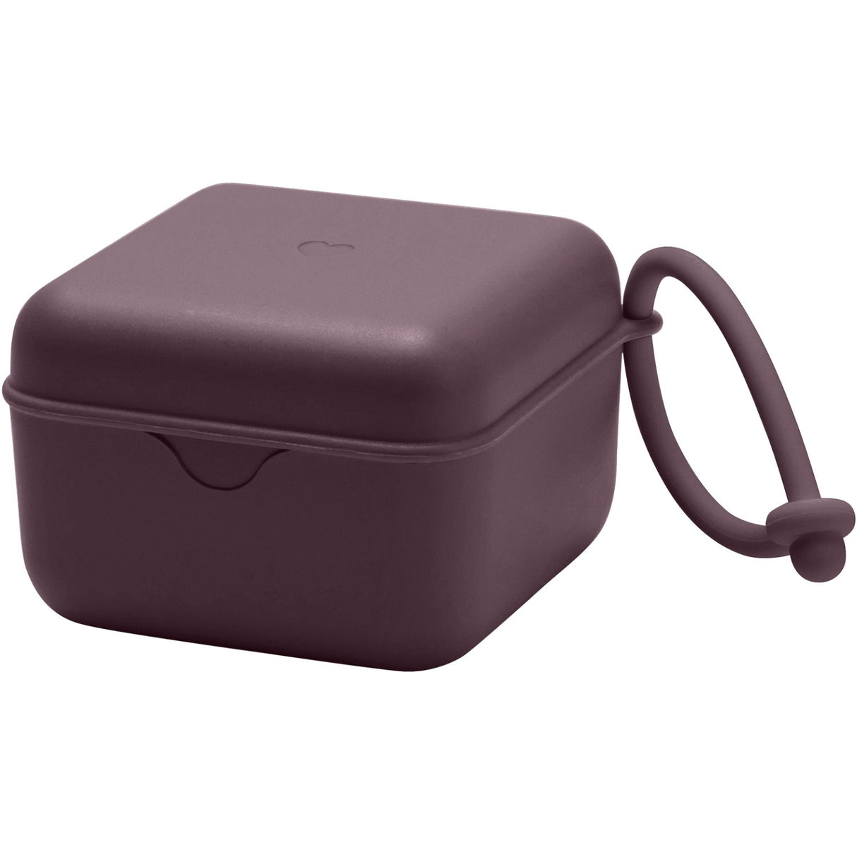 Bibs Plum Pacifier Box