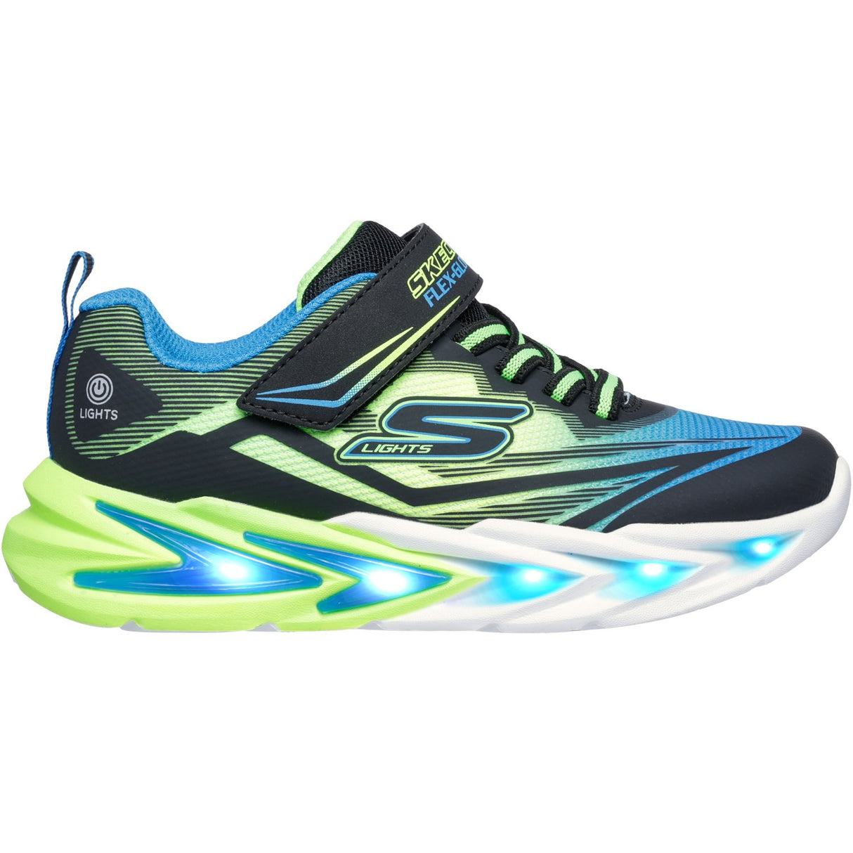 Skechers Black Flex-Glow Ultra
