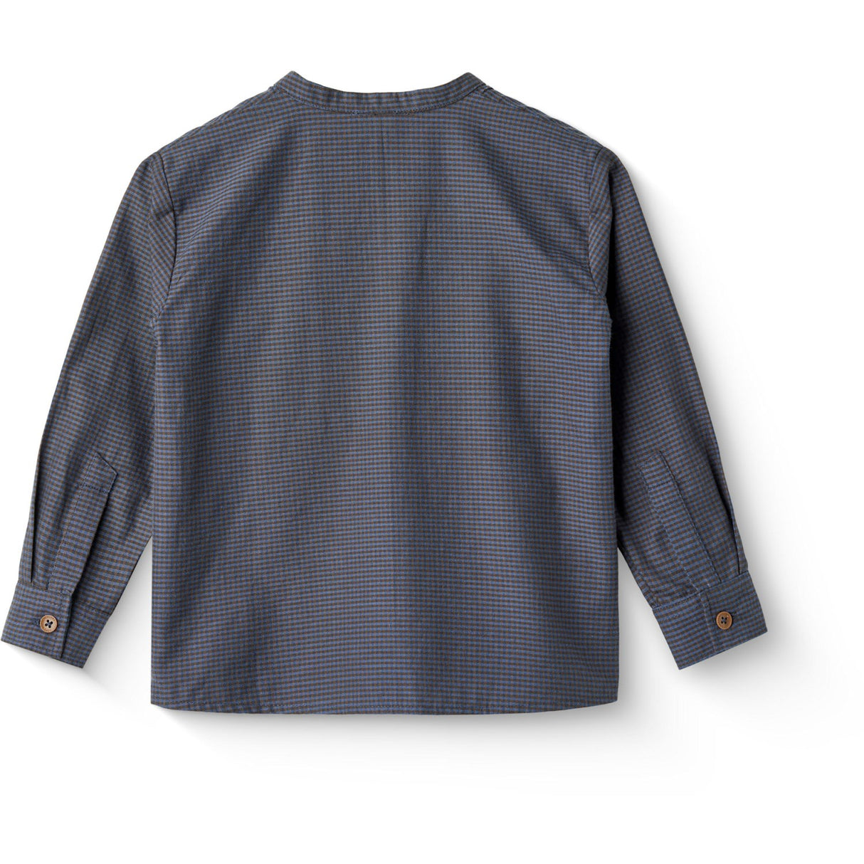 COPENHAGEN COLORS Brown/Blue Check Comb. Check Shirt W. Placket