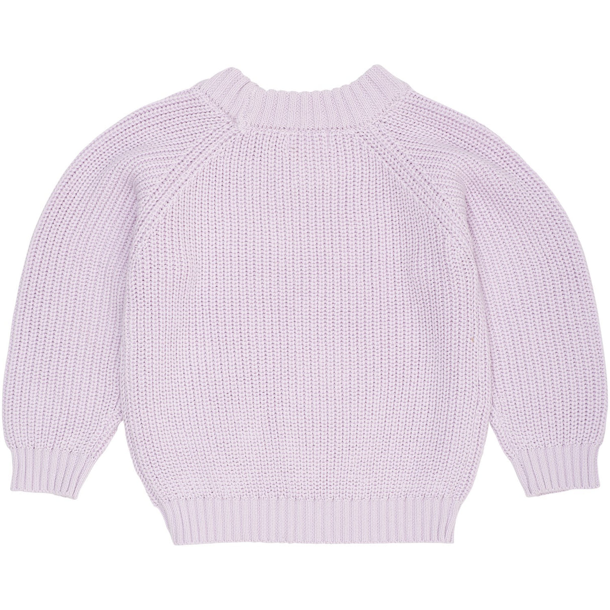 COPENHAGEN COLORS Lavender Knitted Classic Rib Blouse