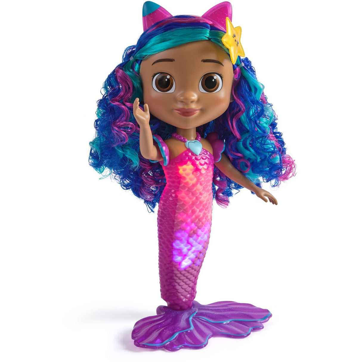 Gabby's Dollhouse Movie Sing & Shine Mermaid Gabby 36 Cm