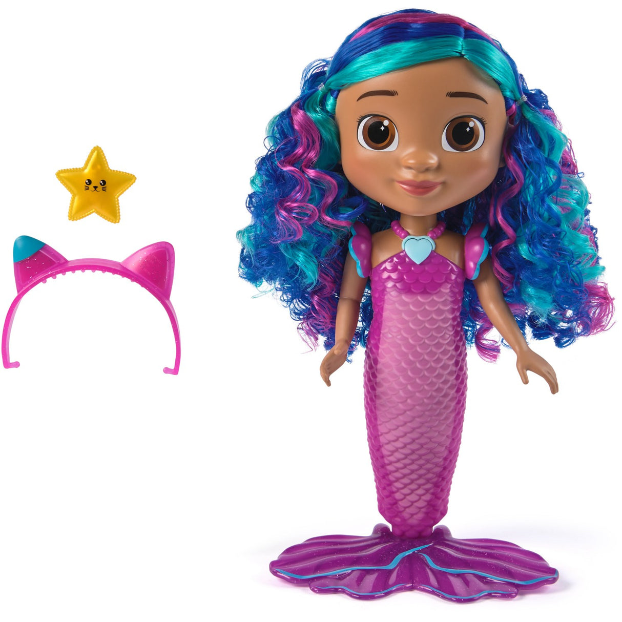Gabby's Dollhouse Movie Sing & Shine Mermaid Gabby 36 Cm