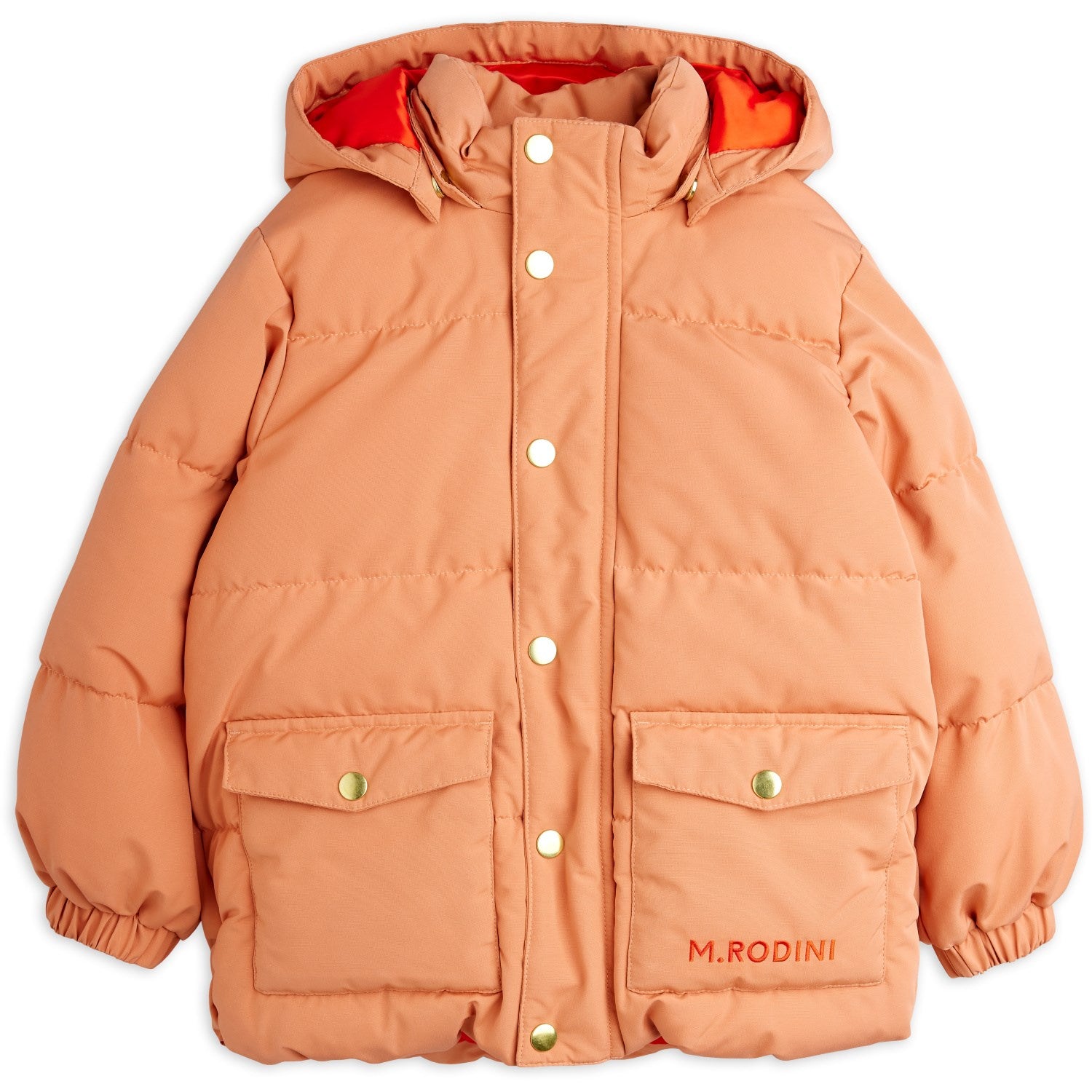 Buy Mini Rodini Pink Solid Heavy Puffer | Luksusbaby