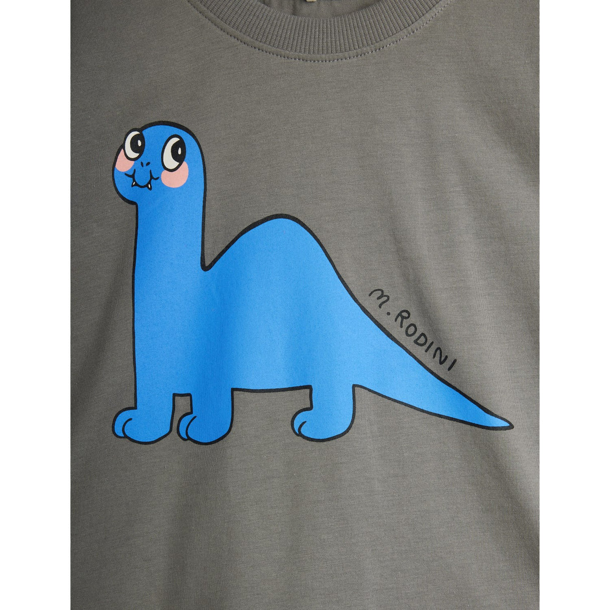 Mini Rodini Grey Dino Sp Ss Tee