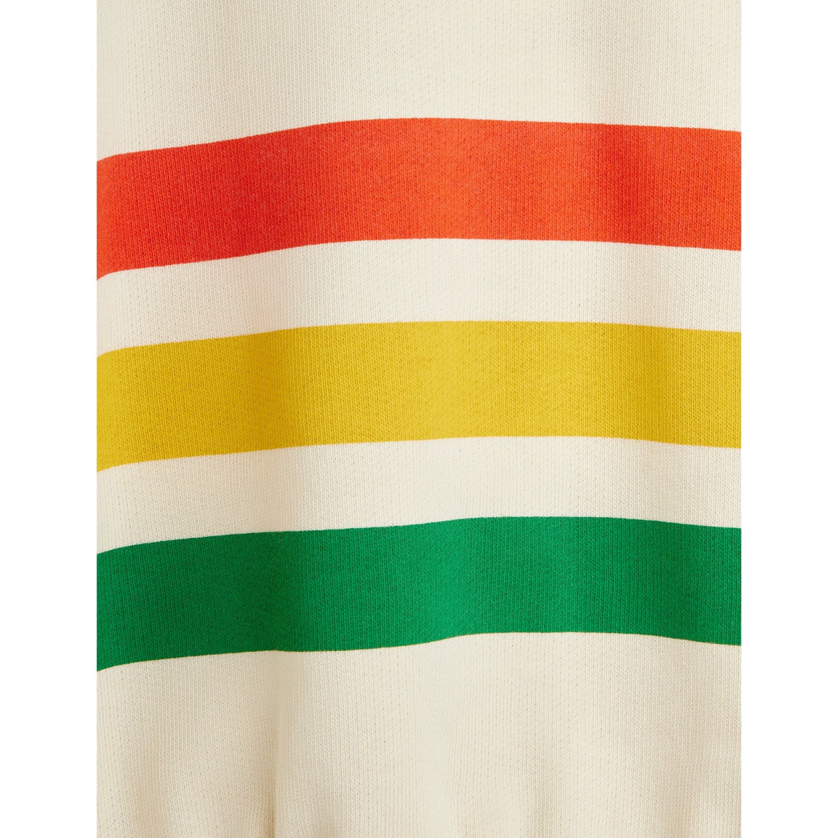 Mini Rodini Off-white Bear Stripe Sweatpants