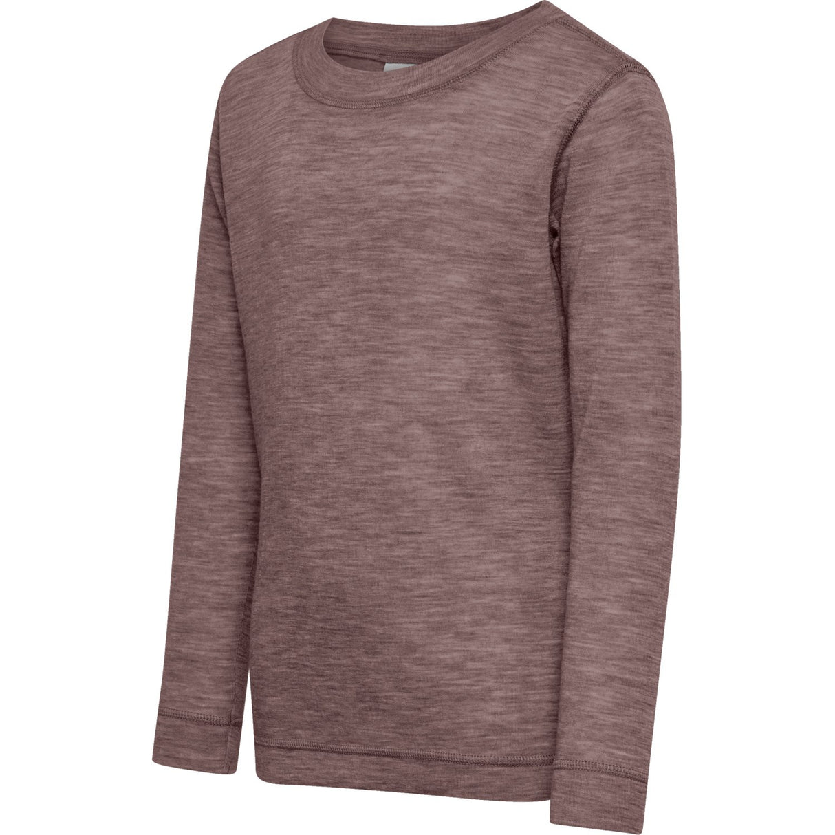 Hummel Twilight Mauve Jr Wool Rib T-Shirt L/S