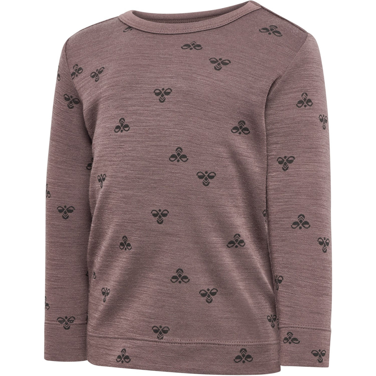 Hummel Twilight Mauve Mini Wool T-Shirt L/S