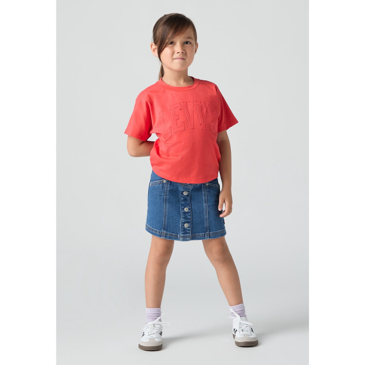 Levi's Rodeo Button Front Skirt