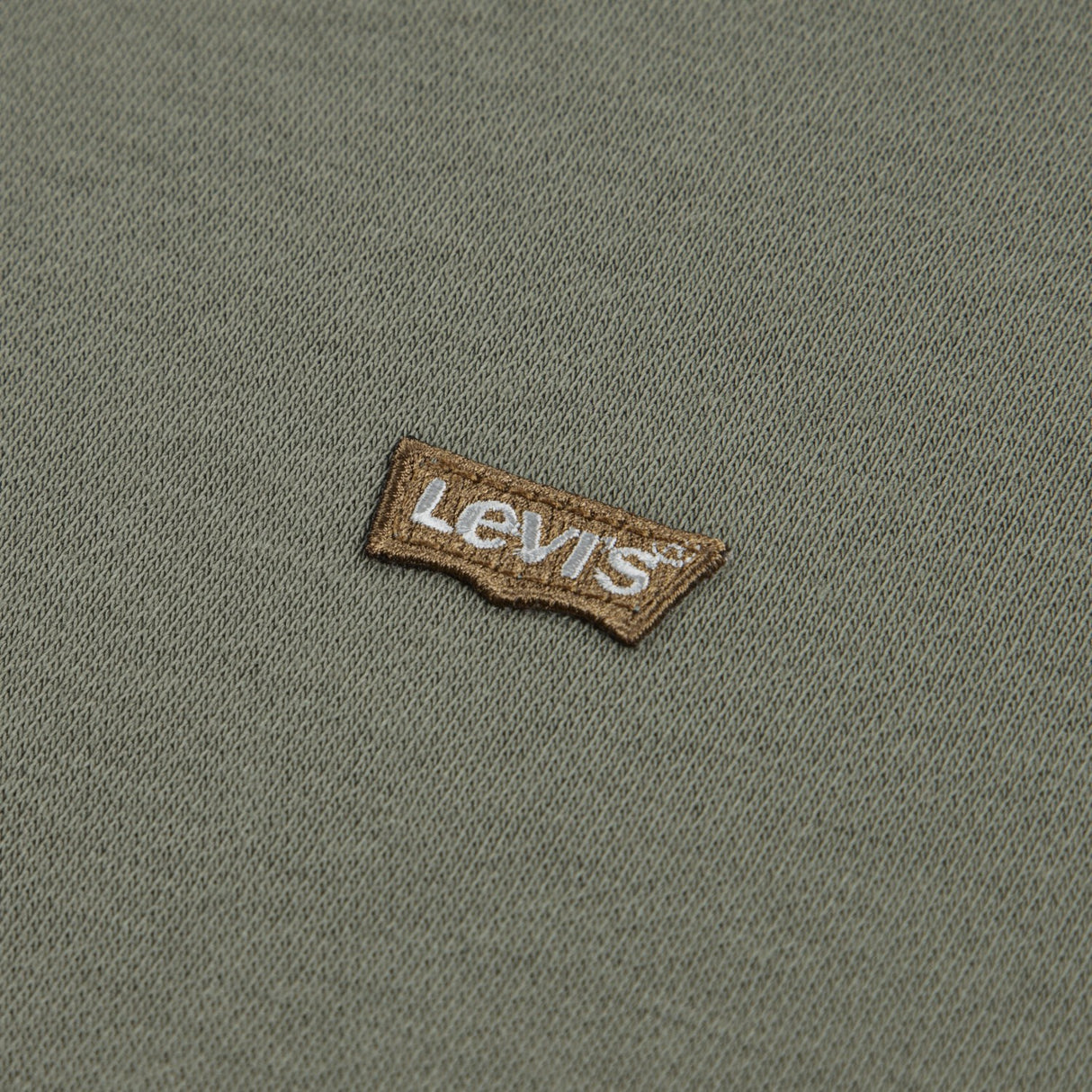 Levi's Deep Lichen Green Mini Batwing Pull Over Hoodie