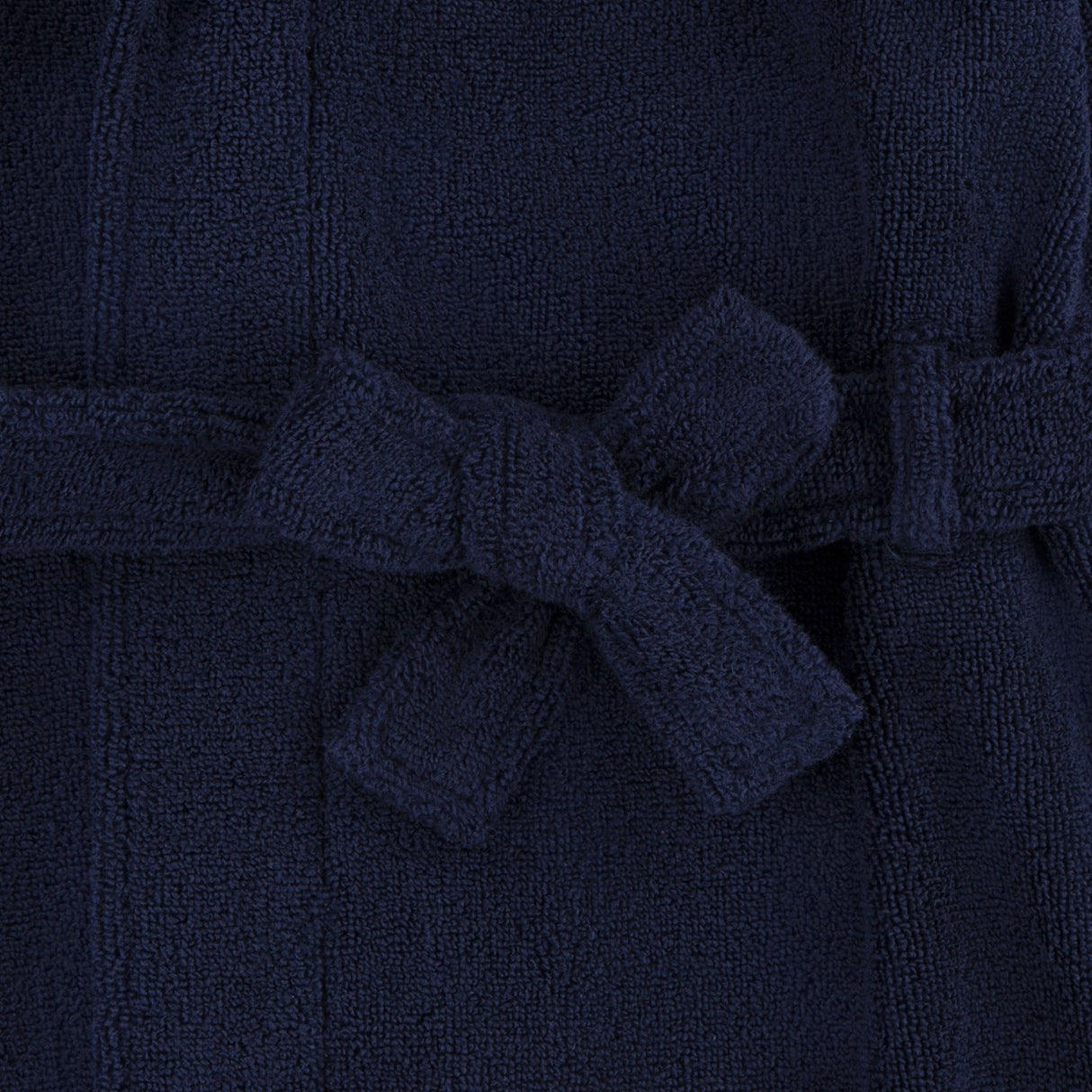 Polo Ralph Lauren Refined Navy Hooded Plush Terry Bathrob