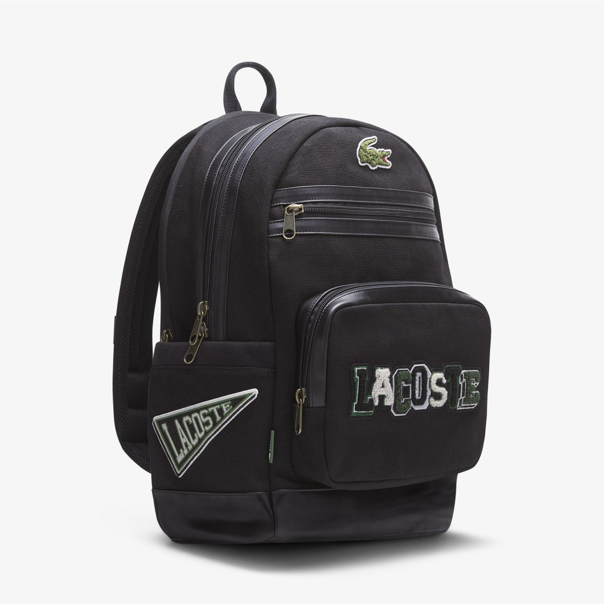 LACOSTE Noir Lcan Varsity Backpack