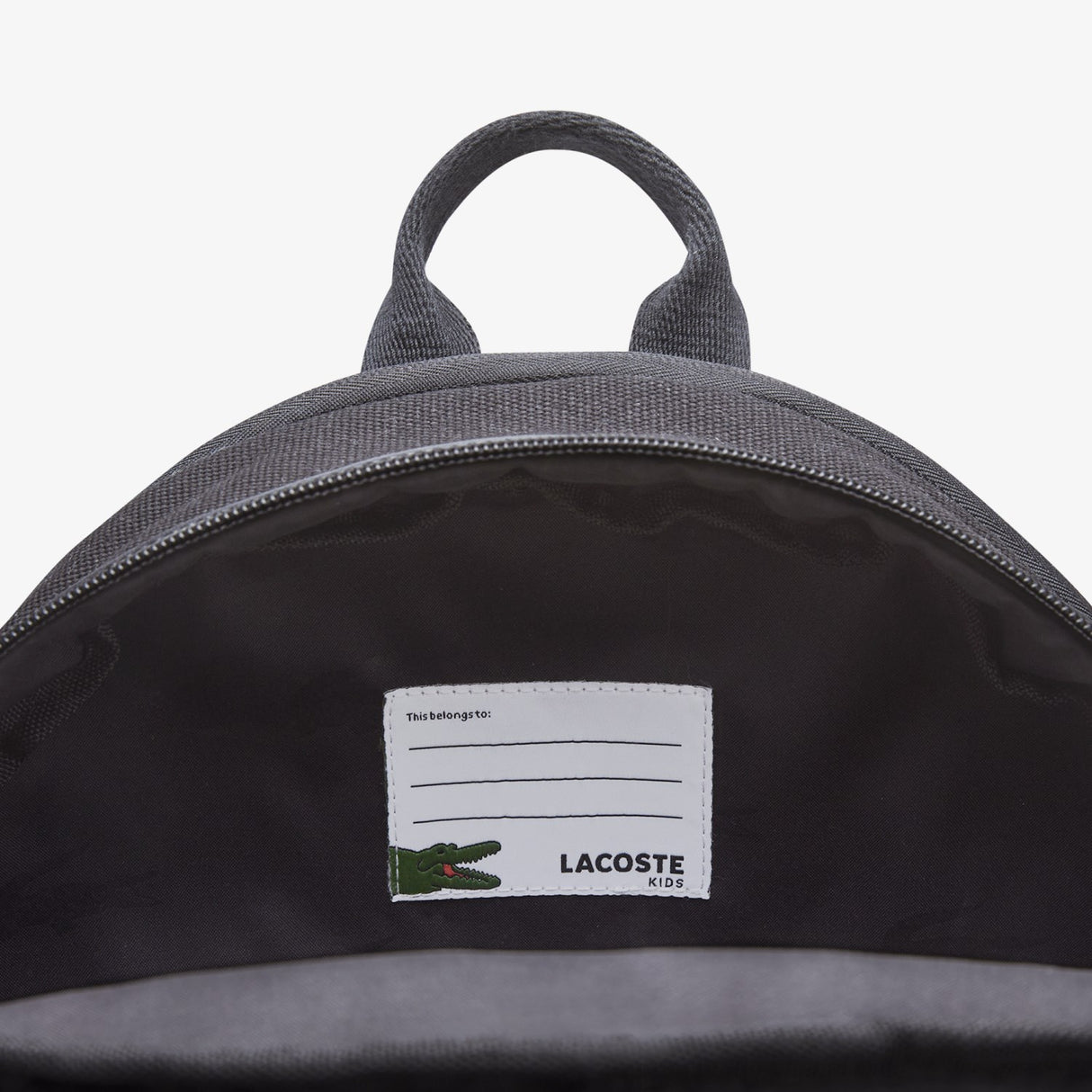 LACOSTE Noir Lcan Varsity Backpack