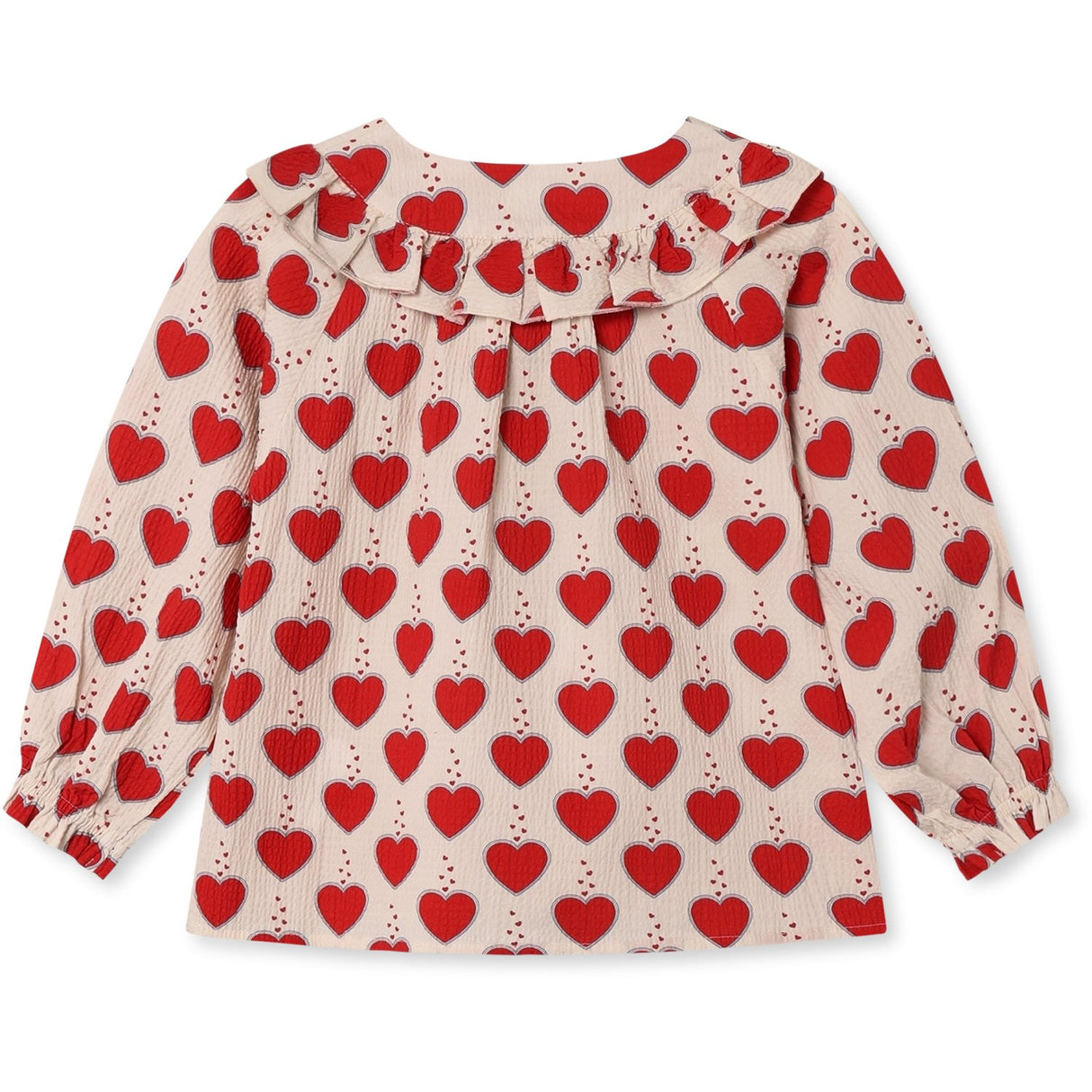 Fliink Sandshell Aop Winter Heart Blouse