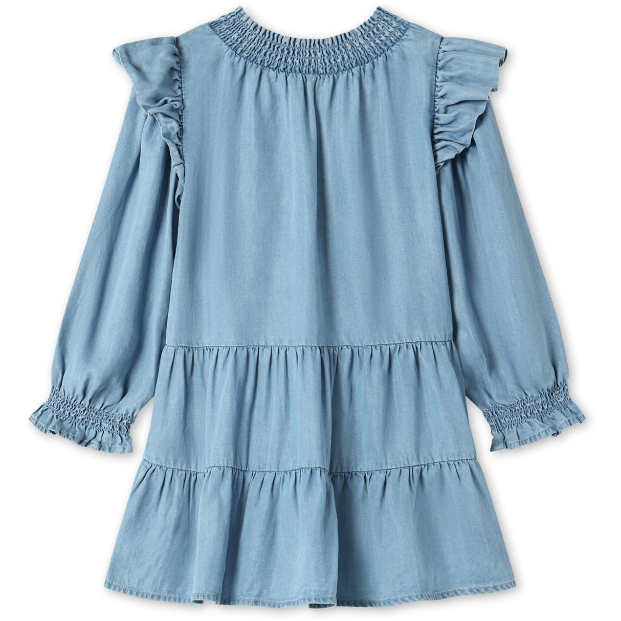 Fliink Light Denim Blue Hurlum Ls Dress