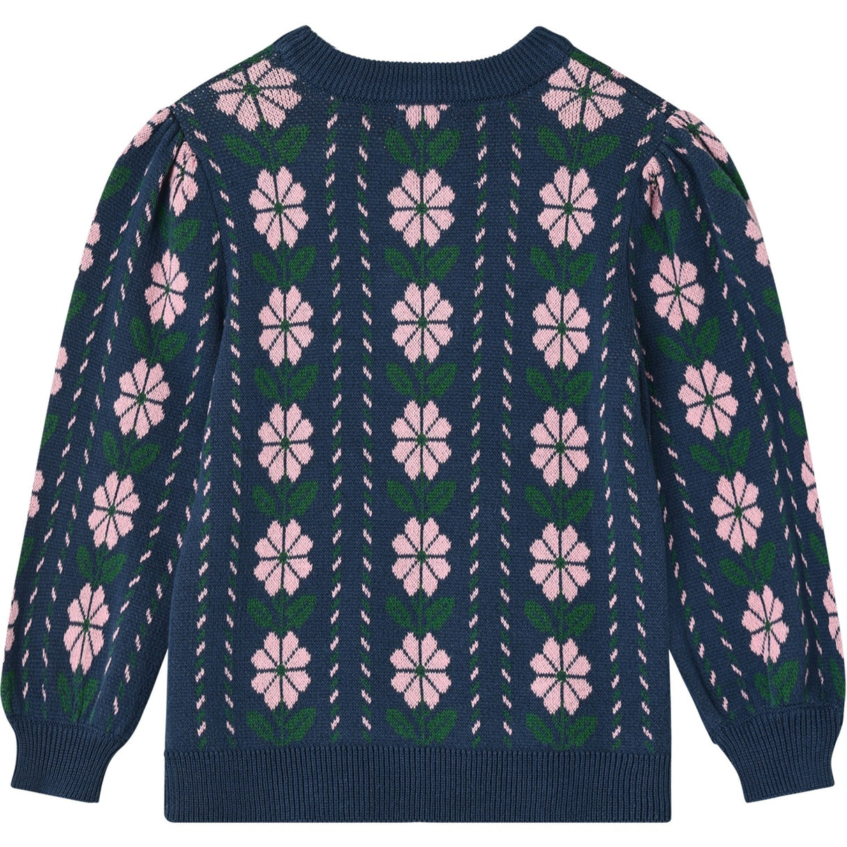 Fliink Insignia Blue Garden Knit Blouse