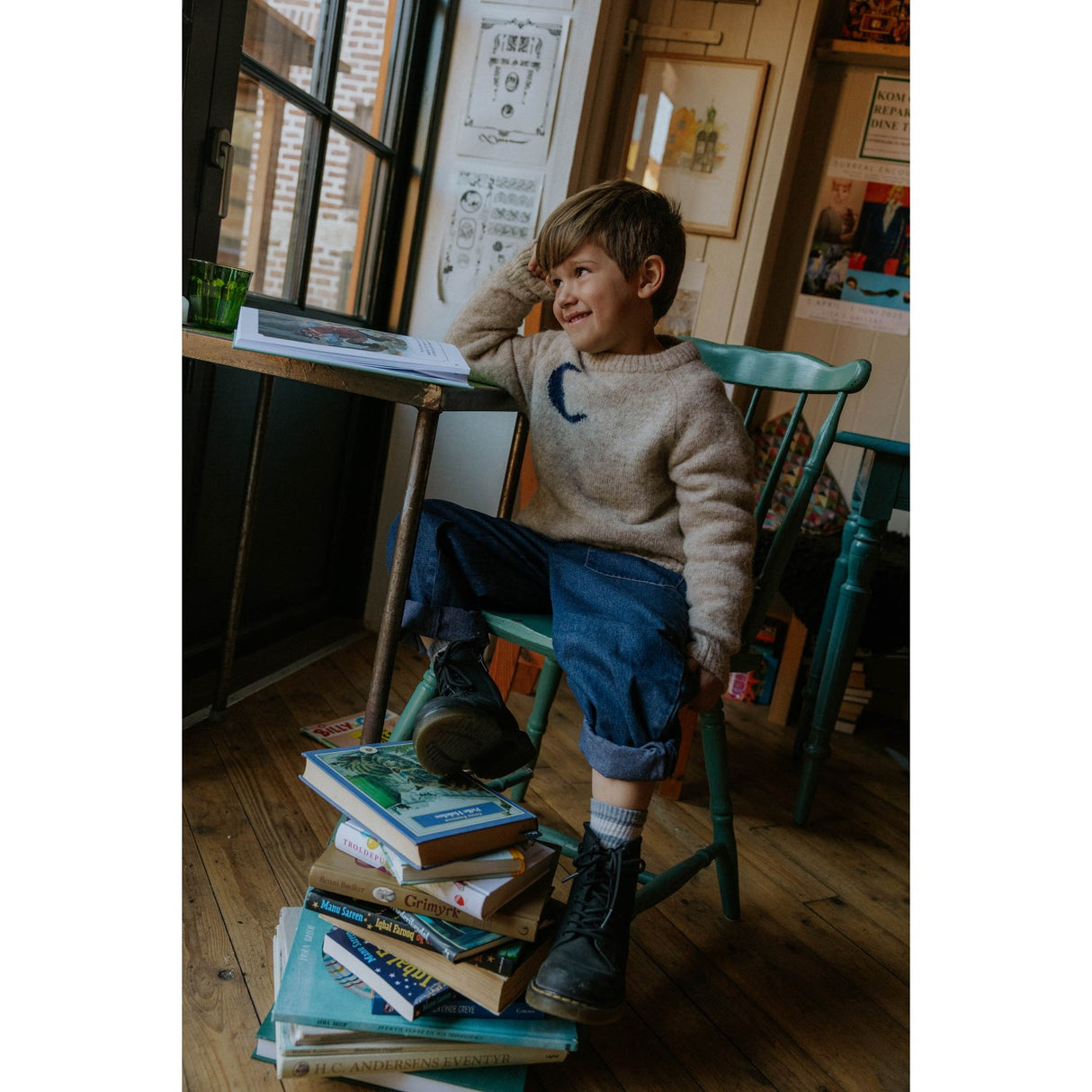 Fliink Sandshell Star Moon Pullover