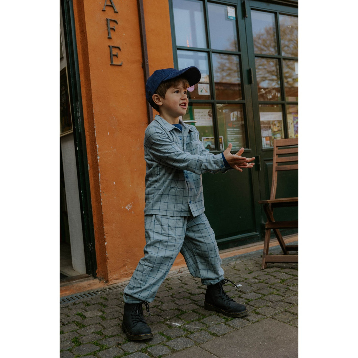 Fliink Slate Cody Check Pants