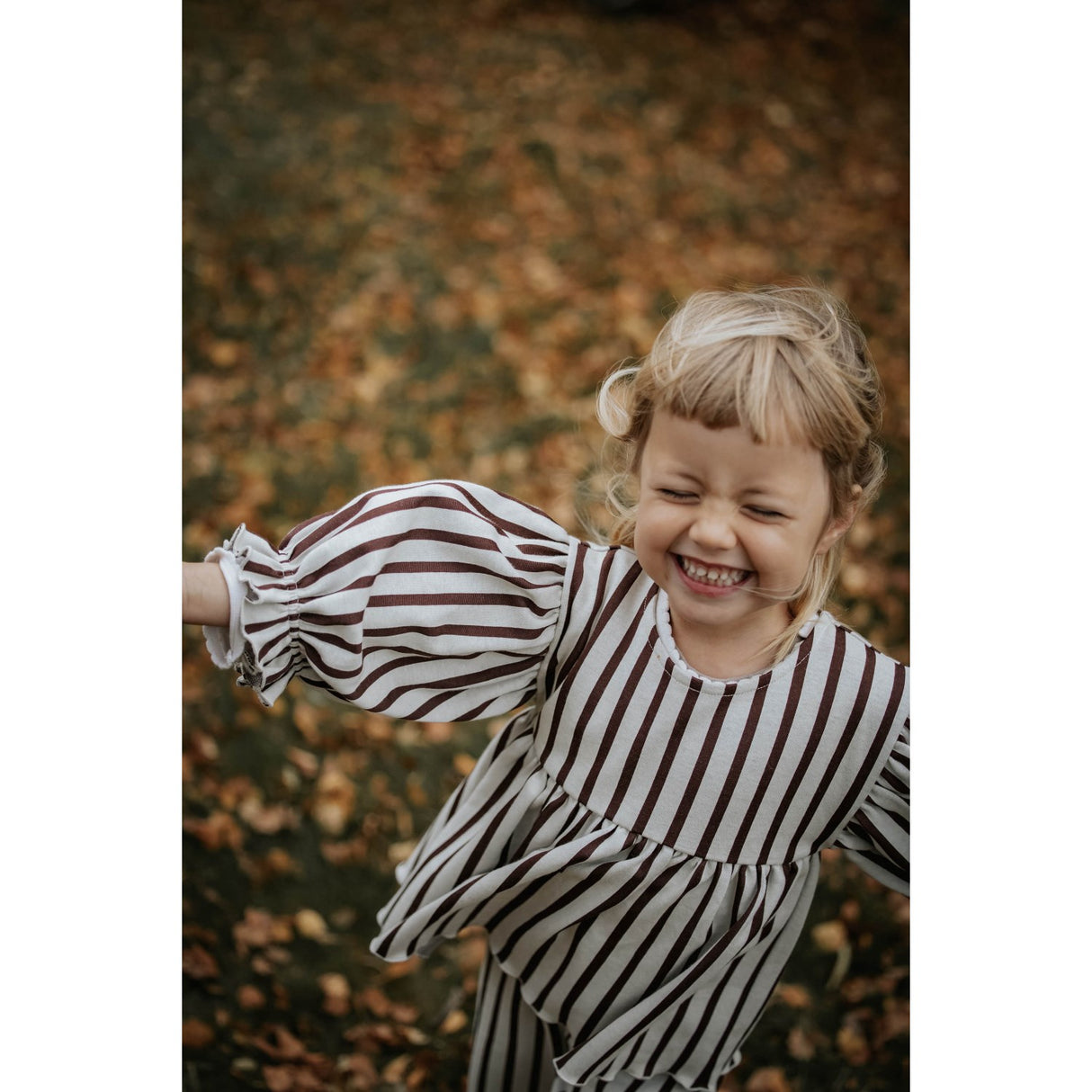 Fliink Sandshell Stripe Elly 3-4 Blouse