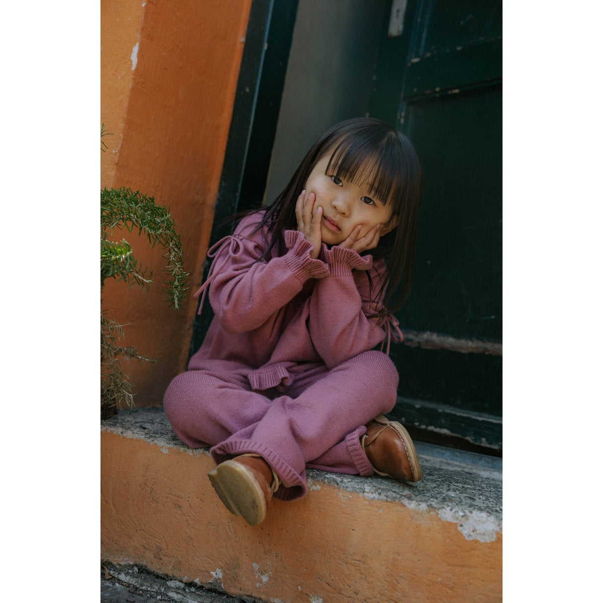 Fliink Ash Rose Kino Ls Knit Blouse