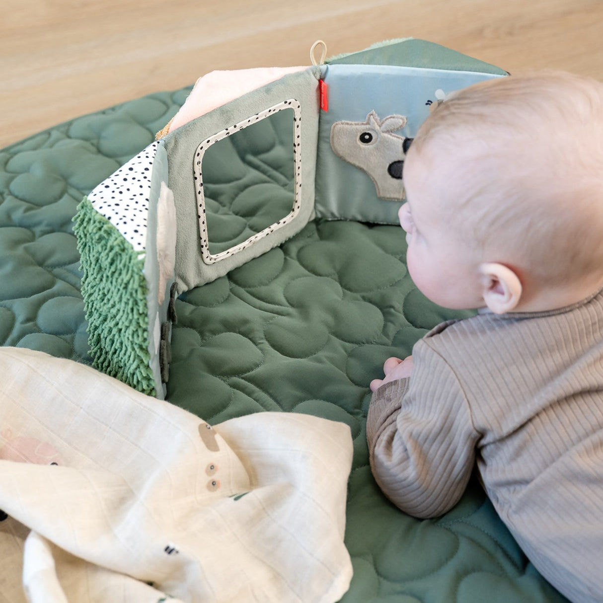 DonebyDeer Colour Mix Fold-Out Sensory Mirror Tiny Farm